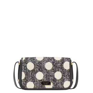 Kate Spade Liv Dot Tweed Small Flap Crossbody